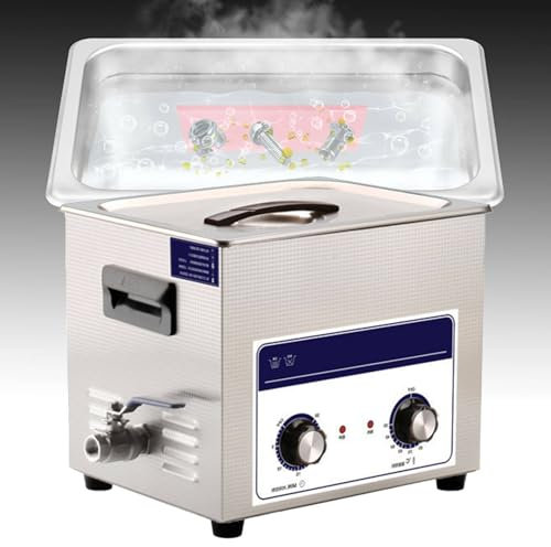 Pulitore Ad Ultrasuoni Da 6,5L-15L, Macchina Per La Pulizia Riscaldata Per Uso Domestico In Stile Minimalista - Strumento Per La Pulizia Di Occhiali/Gioielli,10L