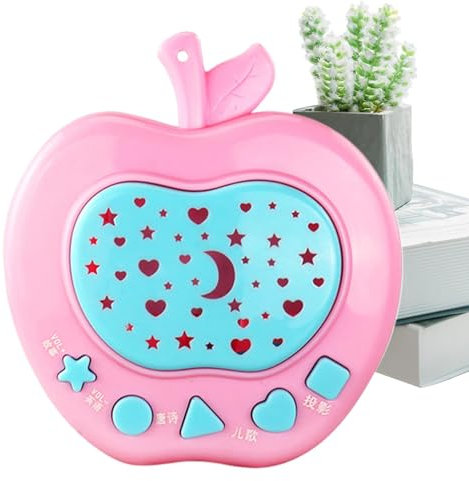 Sionhiuo Machine à Histoires avec projecteur pour,Projecteur d'histoires pour, Jouet de projecteur électrique éclairé Multifonctionnel, Projecteur de Conte de fées, Jouets éducatifs pour