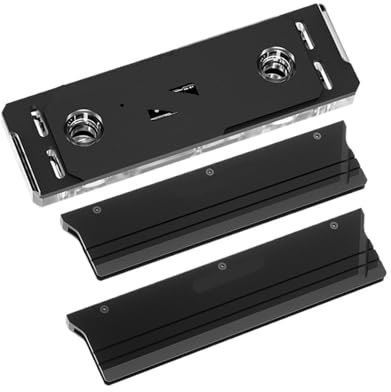 RAM Water Block DDR5/4/3 Memory Radiator FBRWB-PA V2A(Black With 2 Armors)