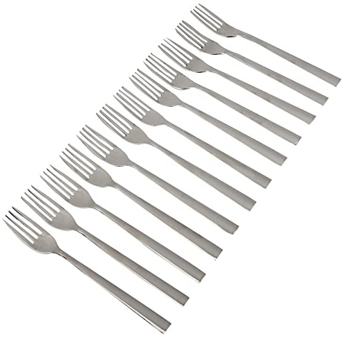 ORYX Flair Tafelgabel, Stahl, Silber, 20 x 5 x 5 cm, 12 Stück