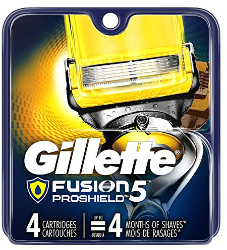 Gillette Fusion ProShield Shaving Cartridges - 4 ct, Pack of 2