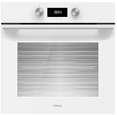 Teka HLB 8400 - Horno Multifunción SurroundTemp, Urban Colors Edition, Sistema de Limpieza Teka HydroClean, 9 Funciones de Cocinado, Touch Control, Color Cristal Blanco