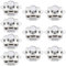 LESOLEIL Push-lock Serratura a Pulsanteper Mobili Maniglia Camper Camping Caravan Cassetti per Porte Caravan Argento 10 pezzi