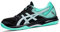 ASICS Damen Gel-Rocket 9 Volleyball-Schuh, Black Fresh Ice, Numeric_46 EU