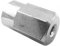 TJPoto 2 Stück Vierkant-Lochmutter Spannzange Flex Shaft Driver Cap Nut für Flexwelle, Mini Säge, rechtwinklige Befestigung Ersatzteil für Dremel