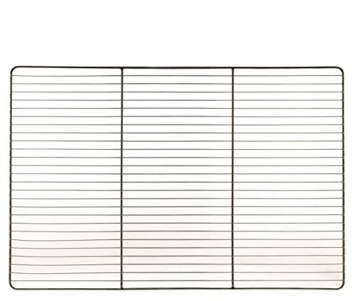 airbrush-city Grille de barbecue rectangulaire en acier inoxydable 40 x 60 cm