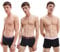 Calvin Klein LOW RISE TRUNK 3PK, schwarz(whxblack), Gr. S