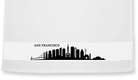 die stadtmeister Geschirrtuch Skyline San Francisco