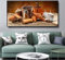 Diamond Painting Erwachsene Groß Diamant Painting Bilder Essen Café-Restaurant, Malen Nach Zahlen Kinder DIY Diamant malerei Full Kit Mosaik Gemälde Deko Wohnzimmer/Schlafzimmer/Büro, 40x120cm/16x48in