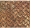 Papier peint bande décorative style industriel | Tapisserie trompe l'oeil métal rouillé | Papier peint moderne pour salon & couloir