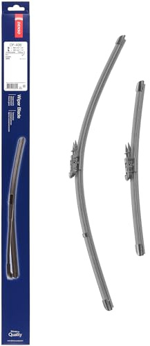 DENSO Flachwischer-Set DF-406 (580/350 mm, Linkslenker): Zwei leise, langlebige Wischer mit aerodynamischem Design. OEM-Qualität, breite Kompatibilität, 2 Jahre Garantie