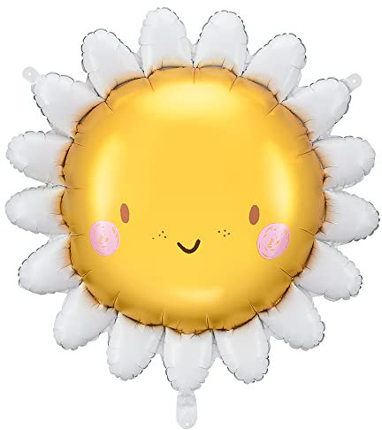 Glänzender Folienballon Sun 70cm