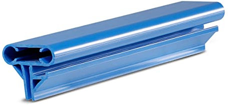Pool Kombi Handlauf blau oval 400 x 800 cm Rundpool Schwimmbecken Funktionshandlauf PVC Handlauf Einhängebiese Keilbiese