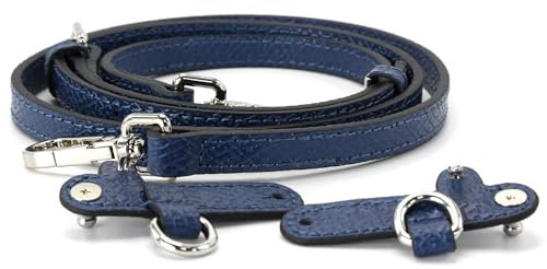 banbeln Minitaschen-Schulterriemen aus Leder, Terrakotta, Hautfarbe, Graubraun, Marineblau, Taschengurte, dunkelblau, SET