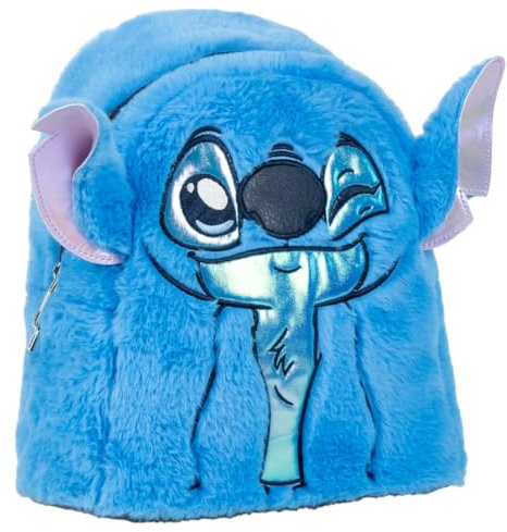 CERDÁ LIFE'S LITTLE MOMENTS Unisex Lackleder NAHT LÄSSIGER Mode-Rucksack, BLAU