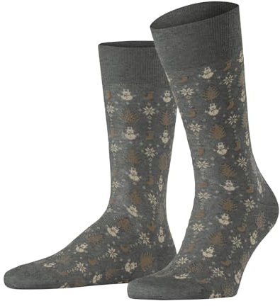 FALKE Herren Merry Party Socken atmungsaktive nachhaltige Baumwolle gemustert 1 Paar