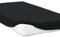 Mixi Trends Spannbettlaken Jersey Spannbetttuch 100% Baumwolle Bettlaken Bettlaken, Größe:200 x 220 cm, Farbe:Schwarz