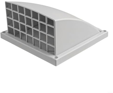 Oniissy Rejilla de ventilación de pared exterior, salida de aire para campana extractora, rejilla de ventilación de pared exterior, rejilla de salida de aire (150 mm)