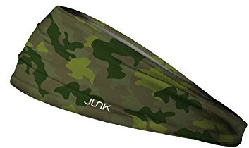 JUNK Brands Big Bang Lite Stirnband – Feuchtigkeitstransportierender Performance-Stoff, rutschfest, Sportschweißband für Damen und Herren – Einheitsgröße – Ranger