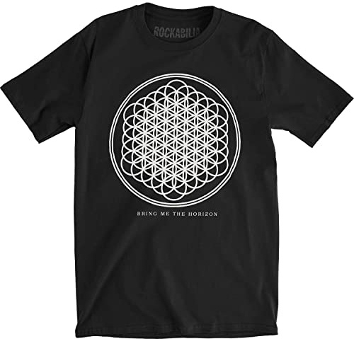 Rockoff Trade Men's Bring Me the Horizon Sempiternal Tour with Back Printing T-Shirt, Black (Black Black), X-Large (Manufacturer Size:XL)