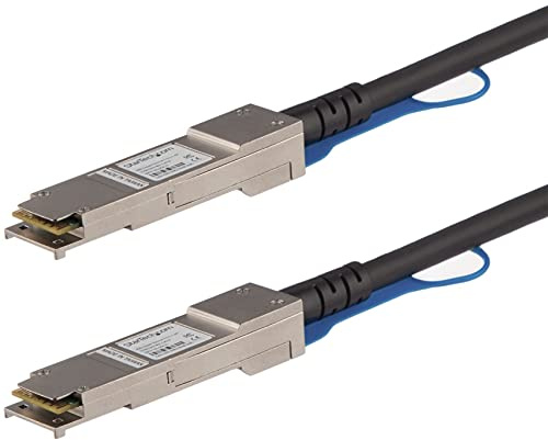 StarTech.com 3m QSFP+ Direktverbindungskabel - MSA konform - 40G QSFP+ Kabel - Passives Twinax Kabel - QSFP Kabel