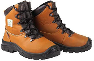 Ratioparts Stabilus Schnittschutzstiefel, Herren Sicherheitsstiefel, Braun (Braun Braun), 40 EU (6 UK)