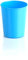 Becher 250 ml Trinkbecher Partybecher Kunststoffbecher Plastikbecher Kinderbecher hellblau
