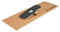 BoarderKING Indoorboard - Balance Board für Indoor-Surfen und Skaten, Gleichgewichtsboard für NeuroMuscular Response Training, inkl. Schutzmatte, 100 mm x 33 cm (∅ x L), schwarz