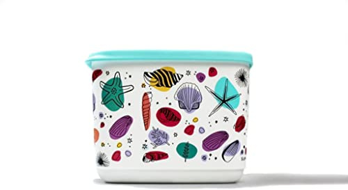 TUPPERWARE Contenant Cubix 1.0 L blanc menthe Copacabana Feeling