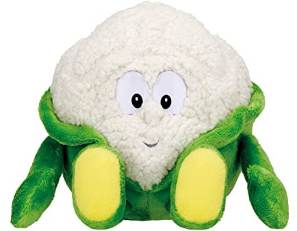 Goodness Gang Plushy Toys - Soft and Safe Stuffed Animals for Kids - Machine Washable and Perfect for Playtime and Bedtime - Full Collection Plush - Cauliflower