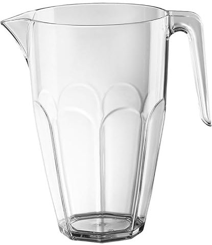 27 caraffe di plastica riutilizzabili riutilizzabili San 2,25 l acqua vino infrangibile pitcher