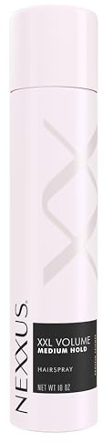 Nexxus Styling Spray XXL Finish Volume Medium Hold Hairspray Powered by STYLEPROTECT Technology 10 oz