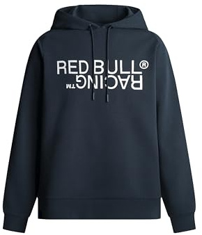 Red Bull Racing X Pepe Jeans Herren RBR Reflect Logo Graphic Hoody Sweatshirt (1er Pack)