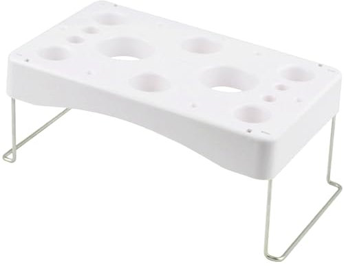 Piping Bag Holder 12 Cavity Icing Bag Holder Detachable Piping Bag Stand Food Grade Heat Resistant Cake Decorating Pastry Bag Holder for Home Kitchen Bakery Piping Bag Stand Pastry Bag Holder Pastry