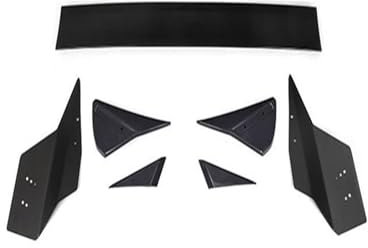 Autospoilerflügel Für Civic 10. Generation Limousine FC1 FC2 2016 2018 2019 Rennstil-Spoiler Heckdeckelflügel Verstellbarer Spoiler Auto-Heckspoiler Auto Heckflügel Dekoration (Farbe : 1)