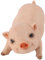 Cyrank Niedliche Schwein-Gartenstatue, Gartenornamente, Baby-Schwein, Dekorative Gartenfiguren, Tier-Gartenskulptur, 26 cm, Kunstharzfigur Für Außen- Und Innendekoration(A)