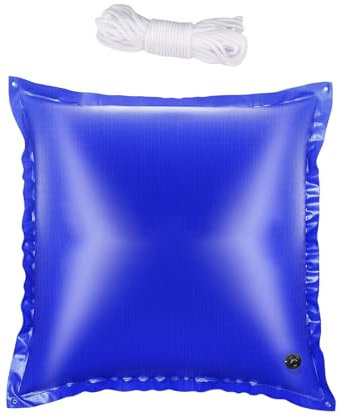 Flotteurs de piscine, oreillers de piscine, 4 coussins de piscine de 1,2 m avec 4 cordes de 1,5 m fabriquées en PVC, durables et durables, flotteurs de piscine gonflables pour piscines hors sol