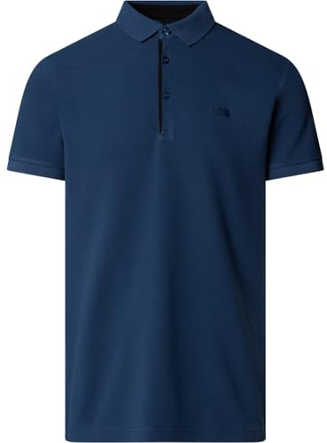 The North Face Men's Premium Slim Polo Shirt Shady Blue XS
