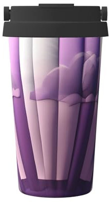 sttung Taza de café térmica de mano con diseño de globo aerostático de 500 ml