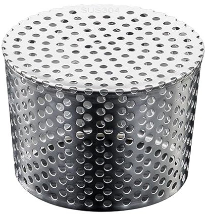 Rejilla Desague Jardin, Tapa Desague Terraza, Protector De Bajantes De Acero Inoxidable - Cubierta Antihojas para Canalones, Ideal para Tejados Y Cobertizos, Fácil Instalación (Tamaños 50-200mm)