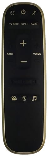 Onlineaudioelectrical Ersatz-Fernbedienung RE9114-1, kompatibel mit Polk MagniFi Mini-Soundbars