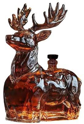 Liquor Decanter 120ml Deer Funny Container