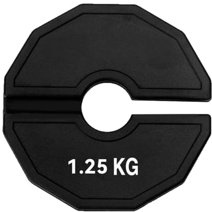 Histeaa Gym Micro Plates Dumbbell Fractional Weight Plate Rubber Fractional Weight Plates Add-onChange 1.25kg