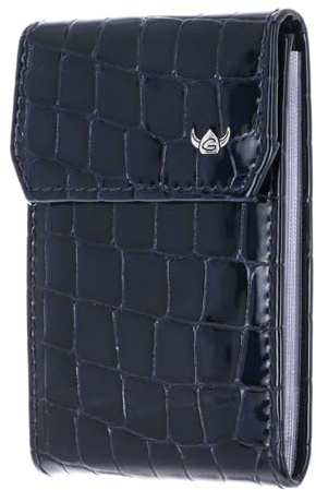 Golden Head Leder Cayenne RFID Protect Kartenetui 4425 Nachtblau dunkelblau