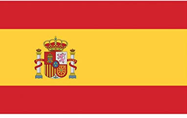 TrendClub100® Fahne Flagge „Spanien Spain ES“ - 150x90 cm / 90x150cm