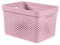 CURVER Infinity Box, 35.5 x 26.2 x 21.9 cm, Recycled Plastic, Pink, 17L