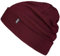 Enter the Complex® Merino Mütze Herren, Beanie Damen, 100% Merino Wolle, Warm und Dünn, Zweilagige Strickmütze, Bordeaux