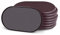 Ezprotekt 8 Pcs Reusable Furniture Sliders and Gliders for Carpet Surfaces – Moving Heavy Furniture Quickly and Easily with Furniture Sliders Oval Brown
