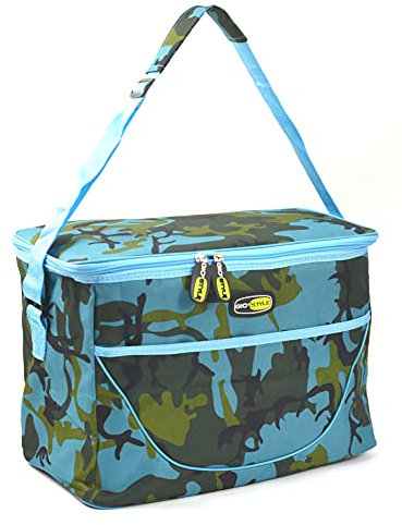 Giostyle Borsa Termica Camouflage Square | 28 L | Tracolla Regolabile | Ideale per Picnic ed Escursioni | Colori Assortiti