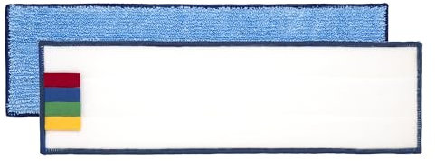 TAMPEL Balai serpillere Professionnel - Frange Microfibre 40cm Auto-agrippantes - Lot de 10